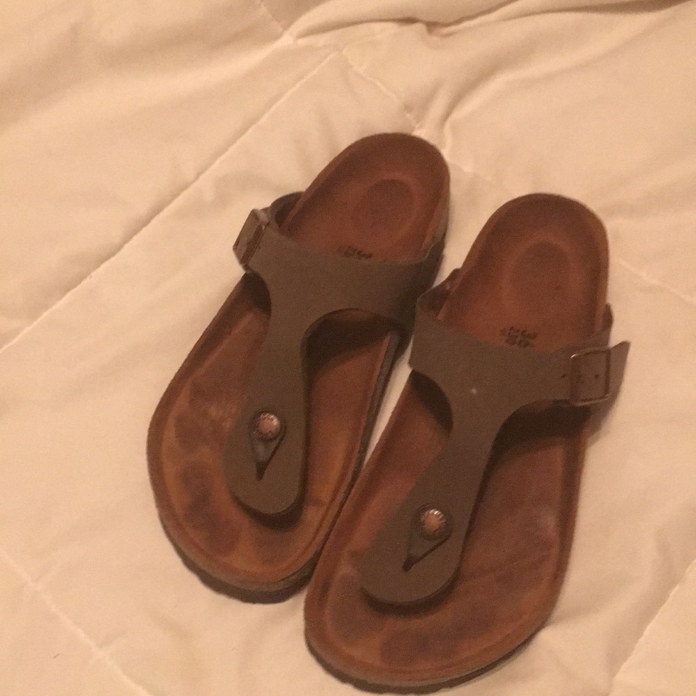 Birkenstock Gizeh mocha sandal